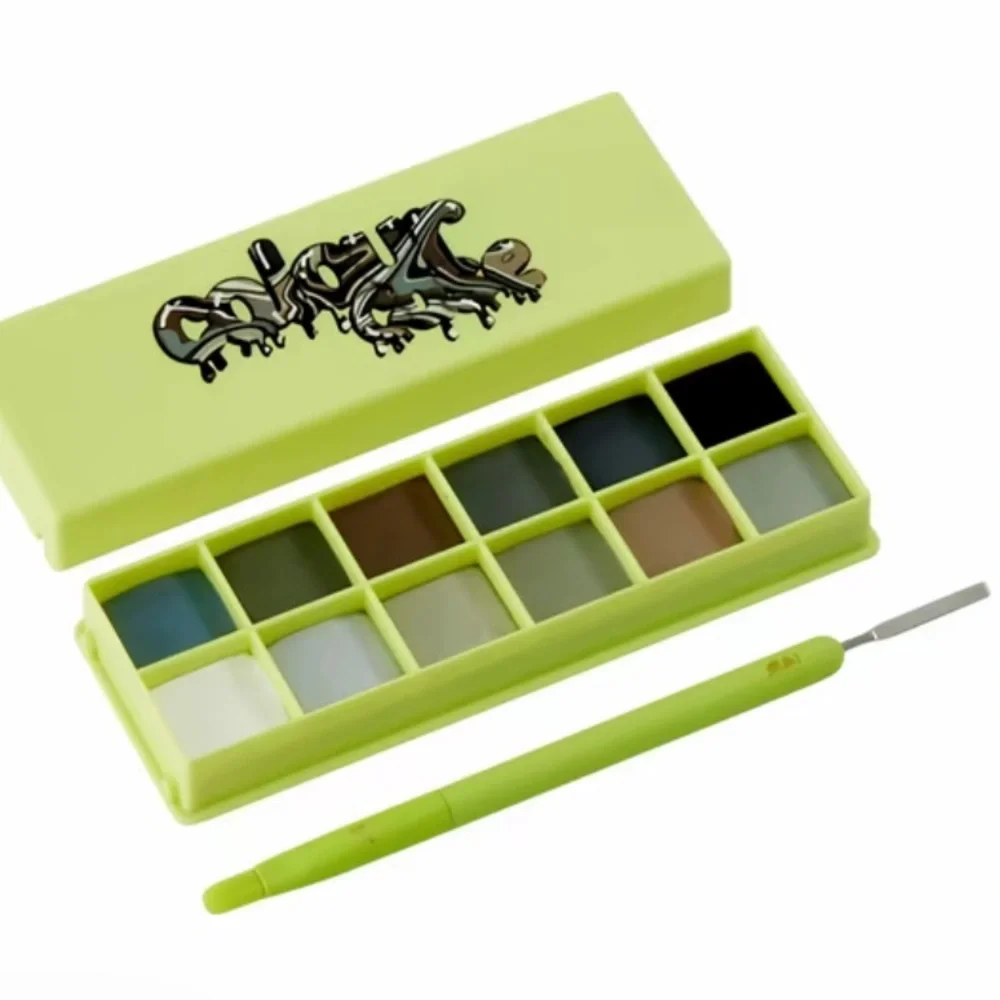 Made by Mitchell Colour Case Paints Eyeshadow Face Palette in Energetics BNIB